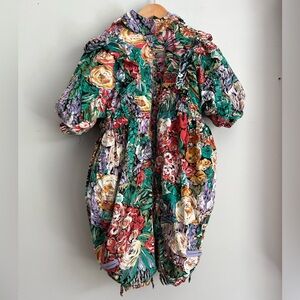 Giacca Vintage Snowsuit w Built In Mittens & Boots Multicolor 18M
